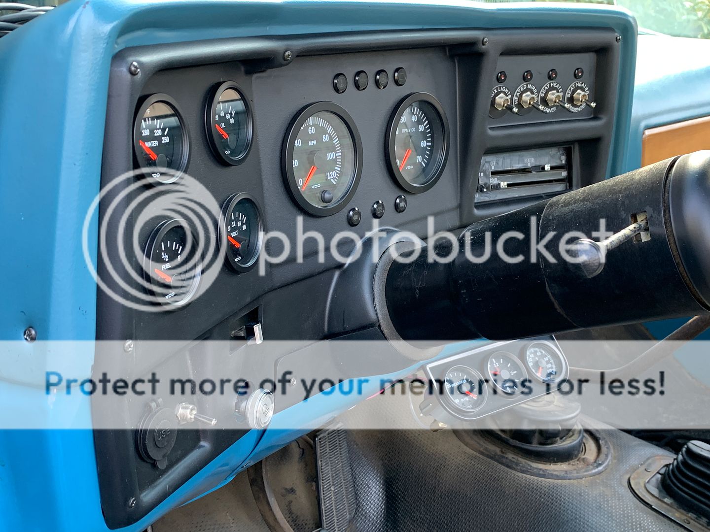 Adding gauges GM Square Body 1973 1987 GM Truck Forum